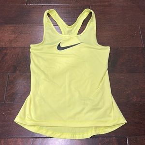 Nike Neon Yellow Tank Top